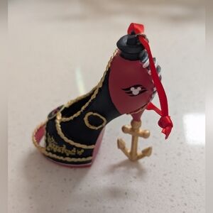 Disney Cruise Line Anchor Ornament with Gold Accents